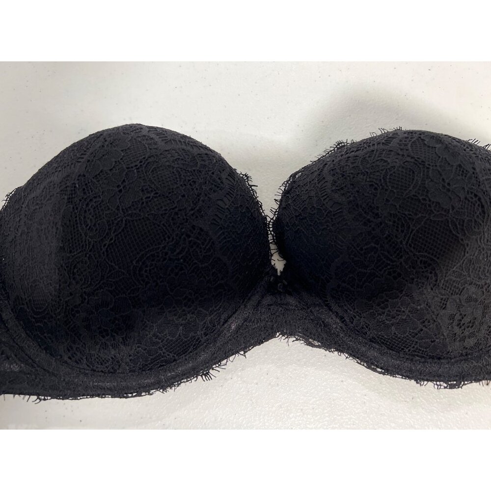 DOBREVA Women's Strapless Push Up Bra Lace - 36C - Picture 5 of 6